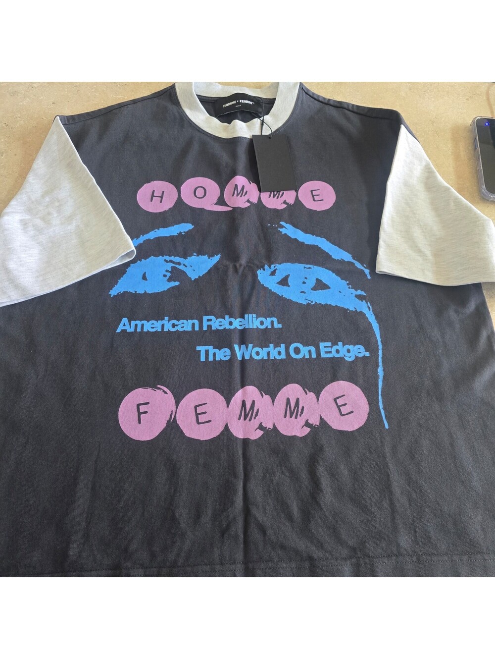Homme and femme  shirt  sz S new